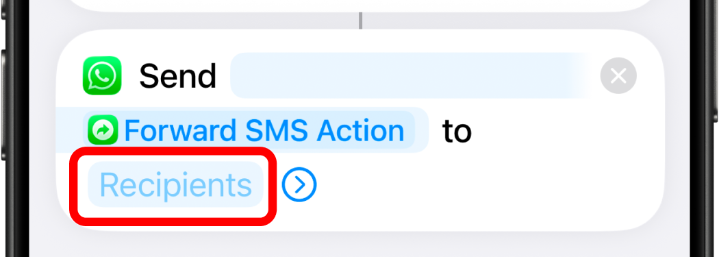 Enter WhatsApp phone number